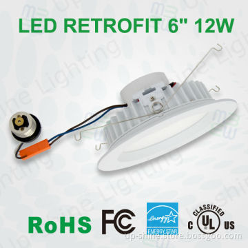 Hot new products for 2015 6\' ul led downlight with e26 base dimmable led recessed light
